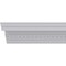 Ekena Millwork 7 3/8"H x 7 1/4"P x 10 1/4"F x 94 1/2"L, (1 1/2" Repeat) Bedford Beaded Crown Moulding MLD07X07X10BE - alternate 1